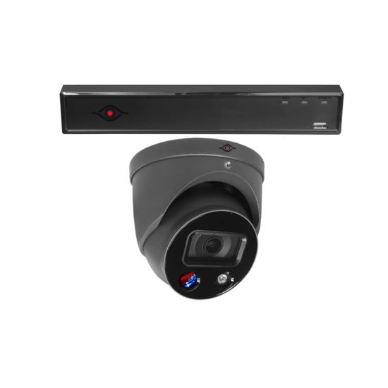 Beveiligingscamera set - 1x Dome camera PRO